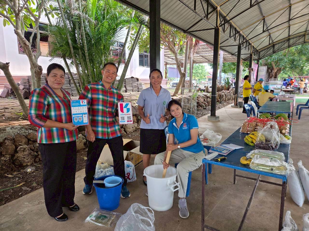 สพอ.ซับใหญ่ ประชาสัมพันธ์การดาวน์โหลดแอปพลิเคชัน Click ชุมชน