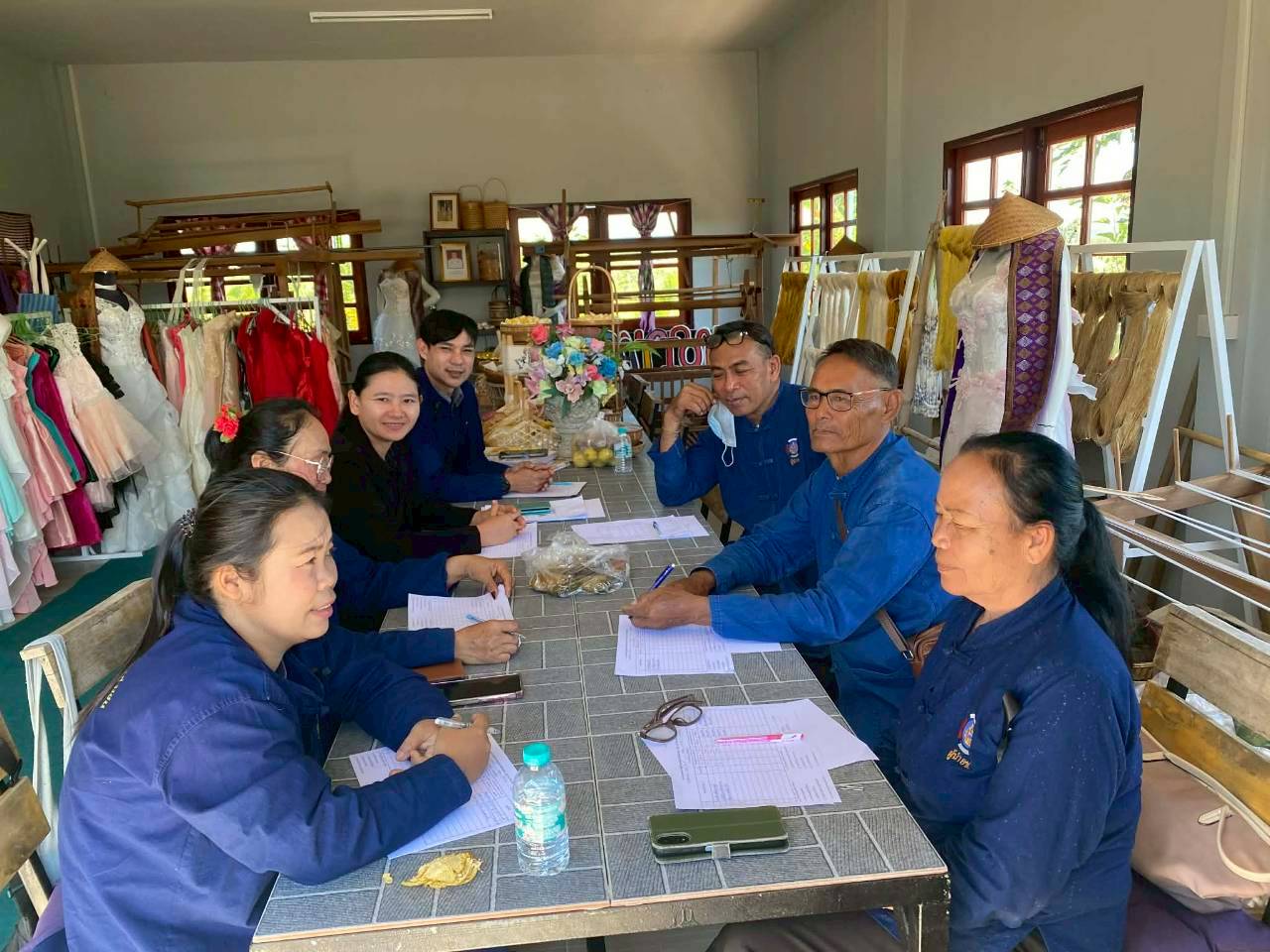 สำนักงานพัฒนาชุมชนอำเภอซับใหญ่ จัดประชุมผู้นำอาสาพัฒนาชุมชน (ผู้นำ อช.) ประจำไตรมาส ๑/๒๕๖๙