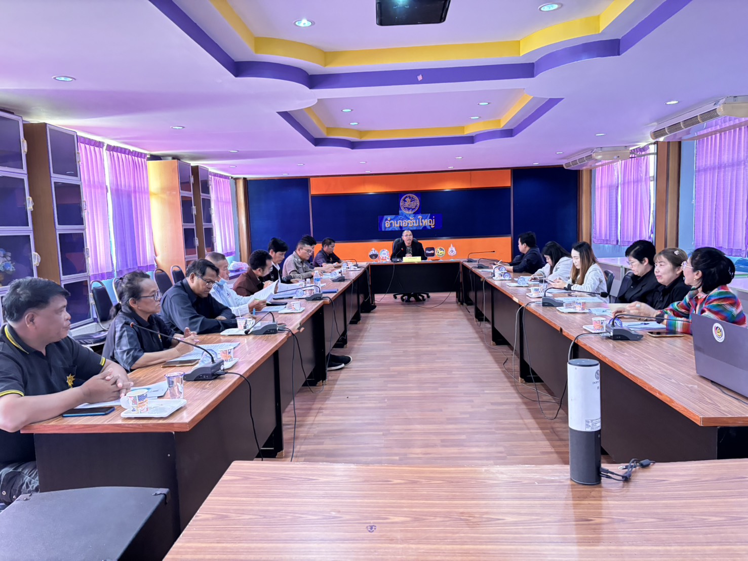 สพอ.ซับใหญ่ ร่วมประชุมเตรียมความพร้อมการจัดงานเจ้าพ่อพญาแล และงานของดีอำเภอซับใหญ่ ประจำปี ๒๕๖๙