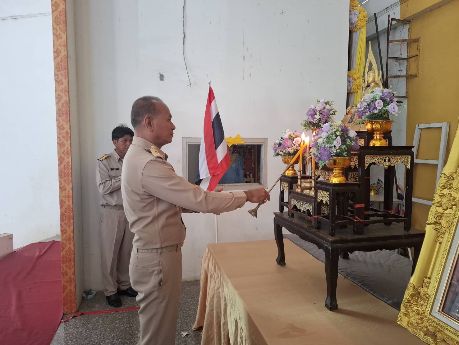 สพอ.ซับใหญ่ ร่วมประชุมกำนัน ผู้ใหญ่บ้าน ประจำเดือน เมษายน ๒๕๖๙