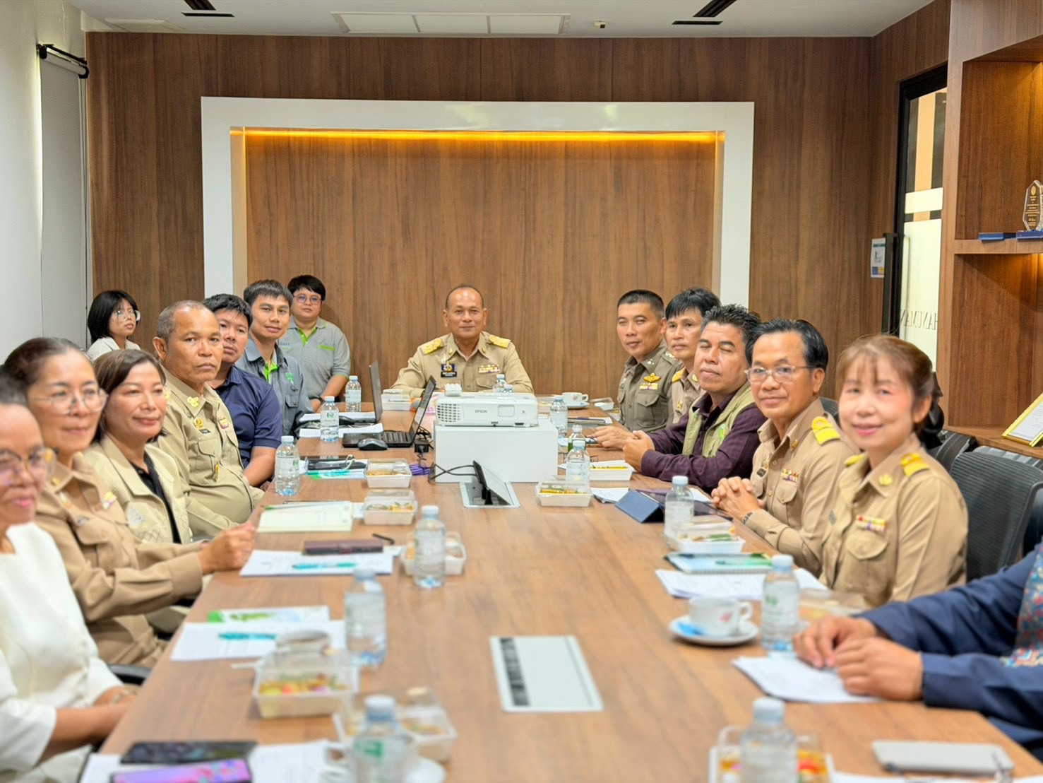 สพอ.ซับใหญ่ ร่วมประชุมคณะกรรมการบริหารงานอำเภอแบบบูรณาการ (กบอ.) ประจำเดือน กันยายน ๒๕๖๙