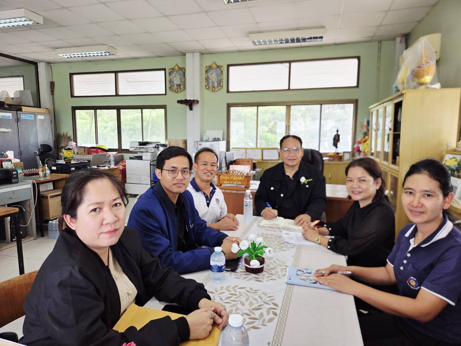 สพอ.ซับใหญ่ ให้การต้อนรับการติดตามและสนับสนุนการปฏิบัติราชการจากสำนักงานพัฒนาชุมชนจังหวัดชัยภูมิ