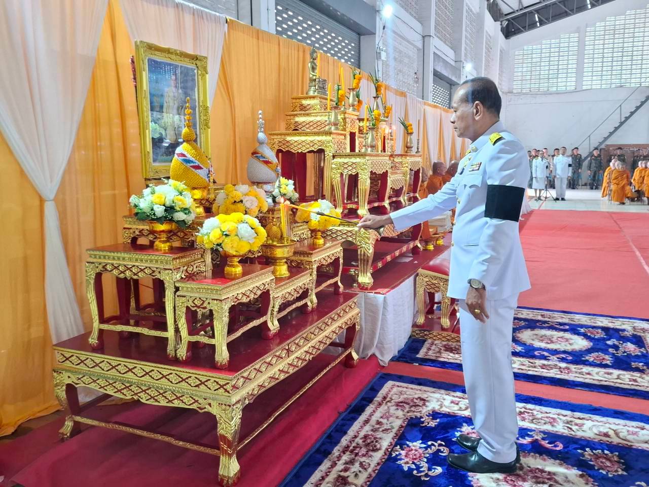 สพอ.ซับใหญ่ ร่วมกิจกรรมน้อมรำลึกในพระมหากรุณาธิคุณ พระบาทสมเด็จพระบรมชนกาธิเบศร มหาภูมิพลอดุลยเดชมหาราช บรมนาถบพิตร เนื่องในวันนวมินทรมหาราช ๑๓ ตุลาคม ๒๕๖๙