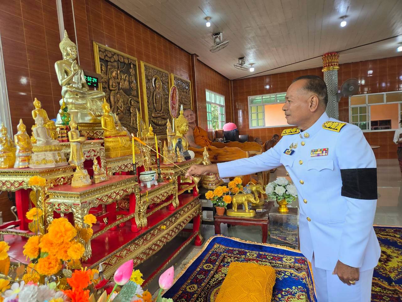 สพอ.ซับใหญ่ ร่วมกับคณะกรรมการกองทุนแม่ของแผ่นดินบ้านวังอุดม จัดพิธีอัญเชิญเงินขวัญถุงพระราชทานกองทุนแม่ของแผ่นดินบ้านหนองนกเขียน หมู่ที่ ๓ ตำบลตะโกทอง