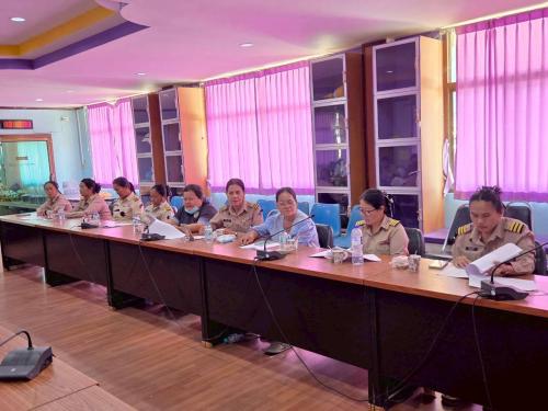 ประชุมคณะทำงานขับเคลื่อนกองทุนพัฒนาบทบาทสตรีตำบลตะโกทอง ไตรมาส ๑/๒๕๖๙