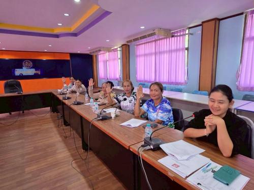 ประชุมคณะทำงานขับเคลื่อนกองทุนพัฒนาบทบาทสตรีตำบลซับใหญ่ ไตรมาส ๑/๒๕๖๙