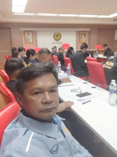 ประธานคณะกรรมการเครือข่ายกองทุนแม่ของแผ่นดิน อำเภอซับใหญ่ เข้าร่วมการประชุม