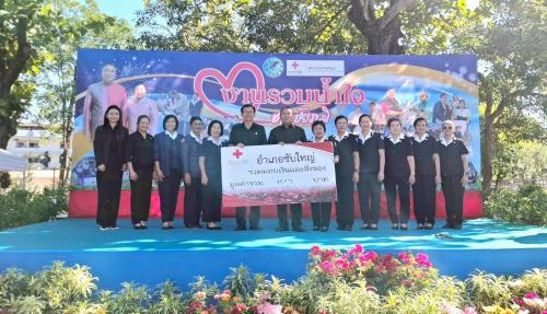สพอ.ซับใหญ่ ร่วมบริจาคเงินและสิ่งของเนื่องในวันรวมน้ำใจชาวจังหวัดชัยภูมิ ในส่วนของอำเภอซับใหญ่
