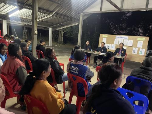 ประชุมประจำเดือนบ้านวังอุดม