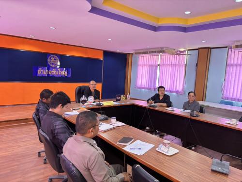 พัฒนาการอำเภอซับใหญ่ ร่วมประชุมเตรียมความพร้อมการจัดงานเจ้าพ่อพญาแล และงานของดีอำเภอซับใหญ่ ประจำปี ๒๕๖๙