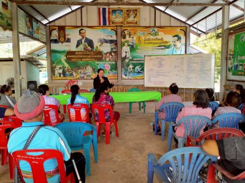 พัฒนาการอำเภอซับใหญ่ บรรยายให้ความรู้การออมและพัฒนาทักษะทางการเงิน