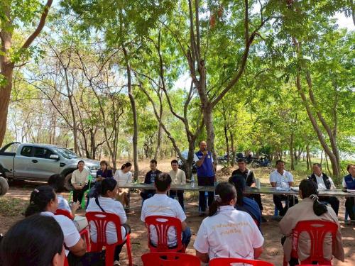 นายอำเภอซับใหญ่ เป็นประธานการประชุม