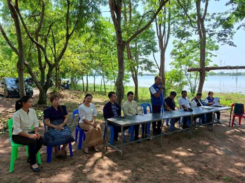 นายอำเภอซับใหญ่ เป็นประธานการประชุม