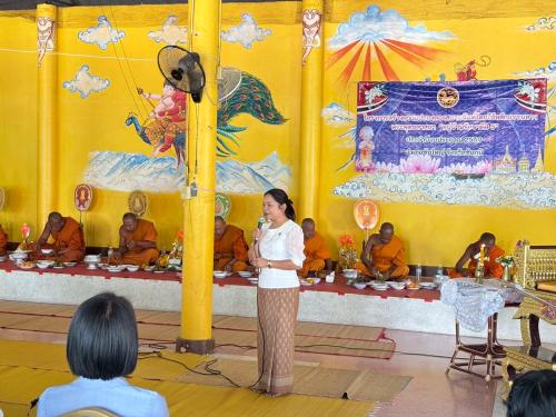 พัฒนาการอำเภอซับใหญ่ ประชาสัมพันธ์การดำเนินงานของสำนักงานพัฒนาชุมชนอำเภอซับใหญ่