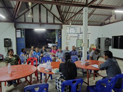 ลงพื้นที่ติดตามและสนับสนุนการดำเนินงานโครงการแก้ไขปัญหาความยากจน (กข.คจ.)