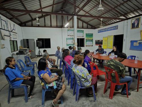 ลงพื้นที่ติดตามและสนับสนุนการดำเนินงานโครงการแก้ไขปัญหาความยากจน (กข.คจ.)