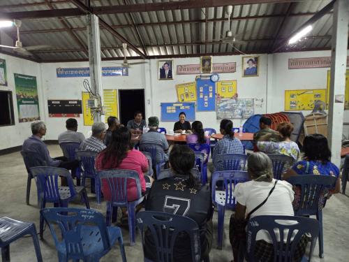 ลงพื้นที่ติดตามและสนับสนุนการดำเนินงานโครงการแก้ไขปัญหาความยากจน (กข.คจ.)