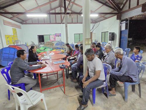 ลงพื้นที่ติดตามและสนับสนุนการดำเนินงานโครงการแก้ไขปัญหาความยากจน (กข.คจ.)