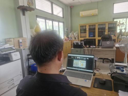 ร่วมรับฟังกิจกรรม “พัฒนา On Air” หัวข้อ “KM Inside: จากงานประจำ สู่นวัตกรรมความรู้” ผ่านระบบ Cisco WebEx Meeting