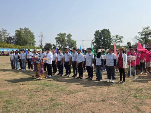 นายกองค์การบริหารส่วนตำบลซับใหญ่ กล่าวรายงานโครงการ