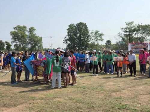 นักกืฬาอาวุโสนำกล่าวคำปฏิญาณ