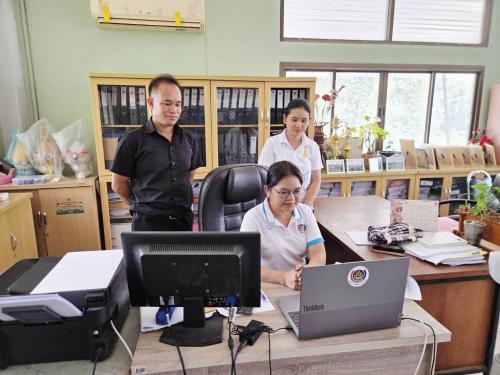 สำนักงานพัฒนาชุมชนอำเภอซับใหญ่ ร่วมประชุมผ่านระบบ Cisco Webex Meeting