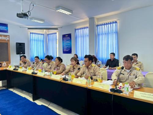 ประชุมคณะกรรมการบริหารงานอำเภอแบบบูรณาการ (กบอ.) ครั้งที่ ๔/๒๕๖๙ ประจำเดือน เมษายน ๒๕๖๙