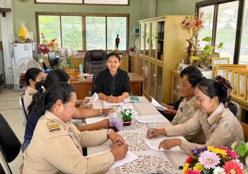 ประชุมคณะทำงานขับเคลื่อนกองทุนพัฒนาบทบาทสตรีตำบลตะโกทอง ครั้งที่ ๓/๒๕๖๙