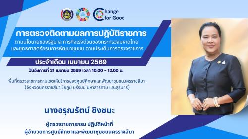 พัฒนาการอำเภอซับใหญ่ เข้าร่วมประชุมผ่านระบบ Zoom Cloud Meeting