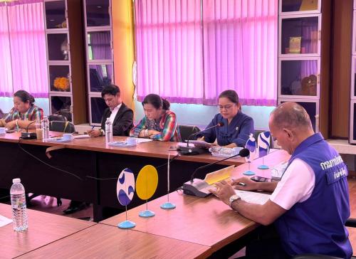 สพอ.ซับใหญ่ จัดประชุมคณะอนุกรรมการกลั่นกรองและติดตามการดำเนินงานกองทุนพัฒนาบทบาทสตรีอำเภอ (อกส.อ.) อำเภอซับใหญ่ จังหวัดชัยภูมิ ครั้งที่ ๕/๒๕๖๙