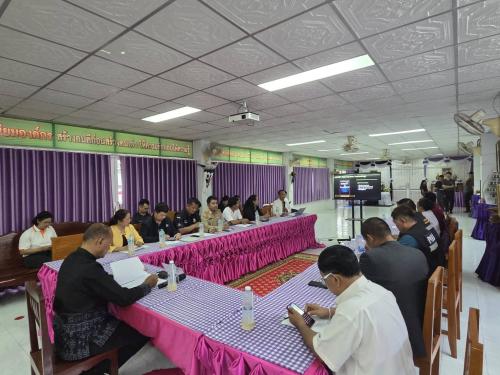 ประชุมคณะกรรมการบริหารงานอำเภอแบบบูรณาการ (กบอ.) ครั้งที่ ๖/๒๕๖๙ ประจำเดือน มิถุนายน ๒๕๖๙