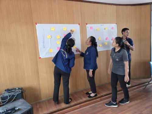 ประชุมขับเคลื่อนแผนพัฒนาชุมชนเชิงพื้นที่แบบบูรณาการ