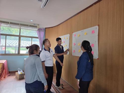 ประชุมขับเคลื่อนแผนพัฒนาชุมชนเชิงพื้นที่แบบบูรณาการ