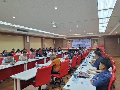 ประชุมรับรองและประเมินผลตามระบบมาตรฐานการพัฒนาชุมชน (มชช.) ระดับจังหวัด ประจำปี ๒๕๖๙