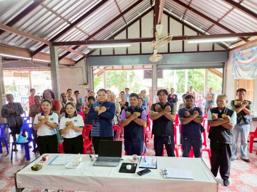 การทำสัญลักษณ์การต่อต้านการทุจริตและประพฤติมิชอบ