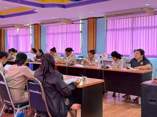 ประชุมคณะทำงานขับเคลื่อนกองทุนพัฒนาบทบาทสตรีตำบล ครั้งที่ ๔/๒๕๖๙