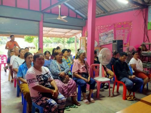 ติดตามและสนับสนุนการดำเนินงานโครงการแก้ไขปัญหาความยากจน (กข.คจ.) และกลุ่มออมทรัพย์เพื่อการผลิตบ้านโนนสะอาด
