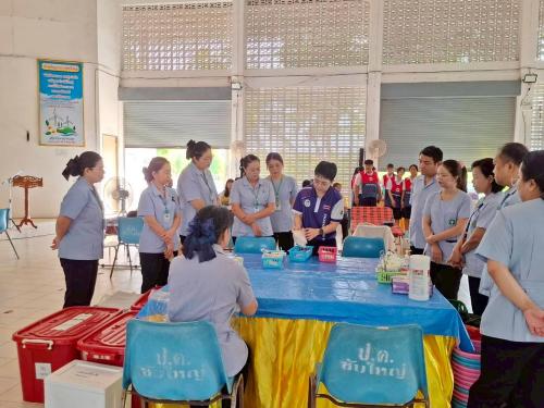 กิจกรรมบริจาคโลหิต ดวงตา และอวัยวะ ประจำเดือน กรกฎาคม ๒๕๖๙