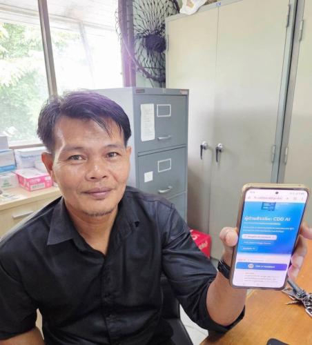 สพอ.ซับใหญ่ ประชาสัมพันธ์ “CDD AI ผู้ช่วยพัฒนากรอัจฉริยะ เพื่อชุมชนเข้มแข็งอย่างยั่งยืน”