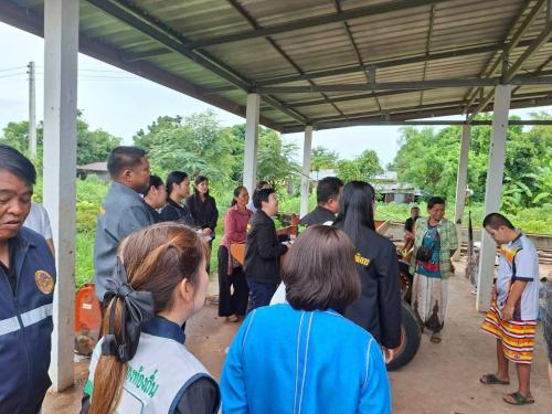 ลงติดตามและเยี่ยมเยือนกลุ่มเป้าหมาย ณ บ้านโนนจำปาพัฒนา หมู่ที่ ๑๒ ตำบลซับใหญ่ อำเภอซับใหญ่ จังหวัดชัยภูมิ