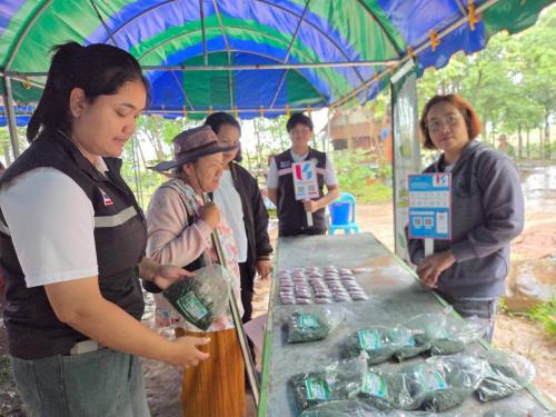 ประชาสัมพันธ์การดาวน์โหลดแอปพลิเคชัน Click ชุมชน