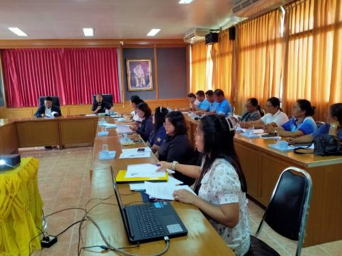 ประชุมคณะกรรมการศูนย์ช่วยเหลือสังคมตำบลตะโกทอง