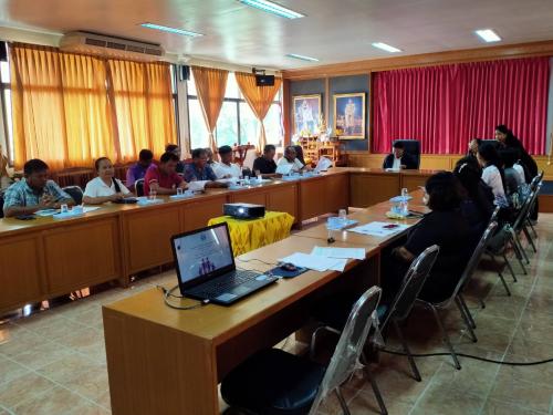 สพอ.ซับใหญ่ ร่วมประชุมคณะกรรมการศูนย์ช่วยเหลือสังคมตำบลตะโกทอง