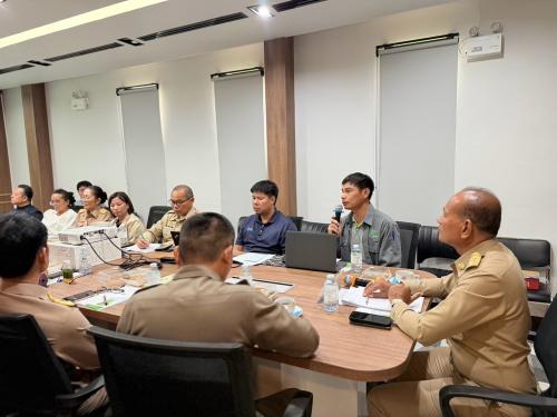 ประชุมคณะกรรมการบริหารงานอำเภอแบบบูรณาการ (กบอ.) ประจำเดือน กันยายน ๒๕๖๙