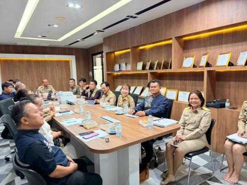 ประชุมคณะกรรมการบริหารงานอำเภอแบบบูรณาการ (กบอ.) ประจำเดือน กันยายน ๒๕๖๙