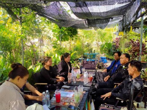 ให้การต้อนรับการติดตามและสนับสนุนการปฏิบัติราชการจากสำนักงานพัฒนาชุมชนจังหวัดชัยภูมิ