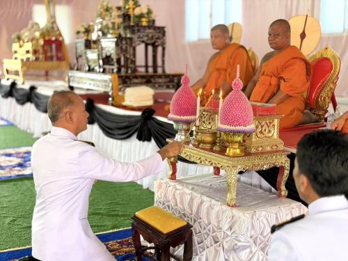 พิธีบำเพ็ญกุศลในวาระครบ ๑๐๐ วัน (สตมวาร) ถวายเป็นพระกุศลแด่สมเด็จพระเจ้าลูกเธอ เจ้าฟ้าพัชรกิติยาภา นเรนทิราเทพยวดี กรมหลวงราชสาริณีสิริพัชร มหาวัชรราชธิดา