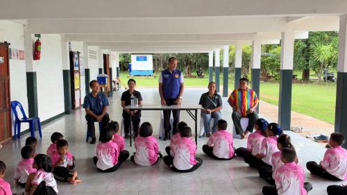สพอ.ซับใหญ่ ขับเคลื่อนการน้อมนำแนวพระราชดำริฯ สู่ปฏิบัติการปลูกผักสวนครัว เพื่อสร้างความมั่นคงทางอาหาร: ๑ อำเภอ ๑ กิจกรรมเสริมทักษะ สุขภาพ และพัฒนาการของเด็กและเยาวชน