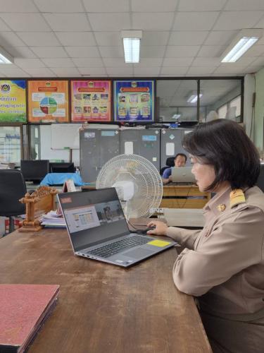 สพอ.ซับใหญ่ ร่วมรับฟังการประชุมกรมการพัฒนาชุมชน ครั้งที่ ๙/๒๕๖๙ ผ่านระบบ TV พช.
