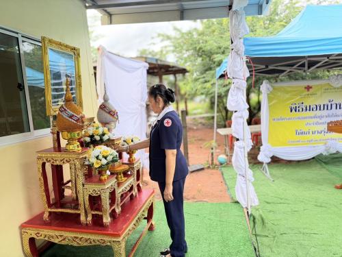สพอ.ซับใหญ่ ร่วมพิธีมอบบ้านตามโครงการซ่อมแซมที่อยู่อาศัยให้แก่ราษฎรผู้ยากไร้ ผู้ด้อยโอกาส ประจำปีงบประมาณ พ.ศ. ๒๕๖๙